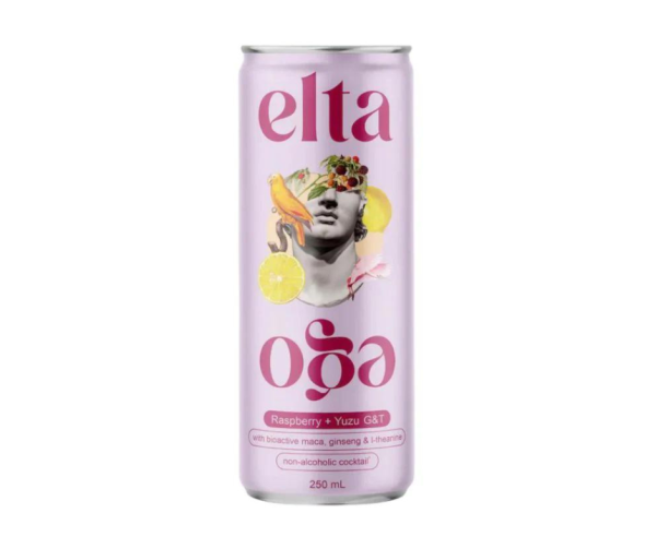 Elta Ego Raspberry + Yuzu G&T - 250ml 4 Pack