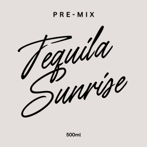 Tequila Sunrise Cocktail Premix